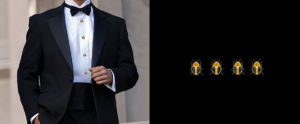 Cufflinks & Black Tie 1