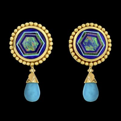 Earrings Indigo/Blue