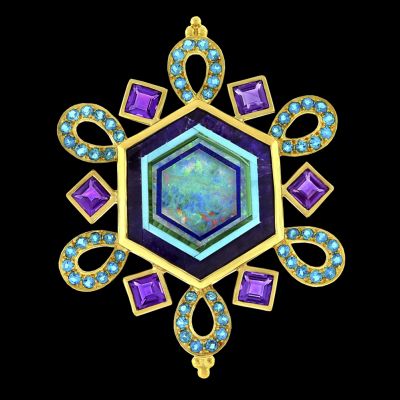 Pendants Indigo/Blue